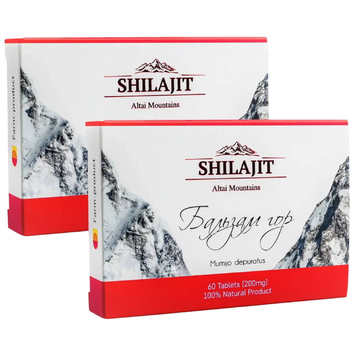 SiberianGreen Bergbalsam mit 120 Kapseln, reines Shilajit Altai Mumio für Nahrungsergänzung, natürliche Energiequelle