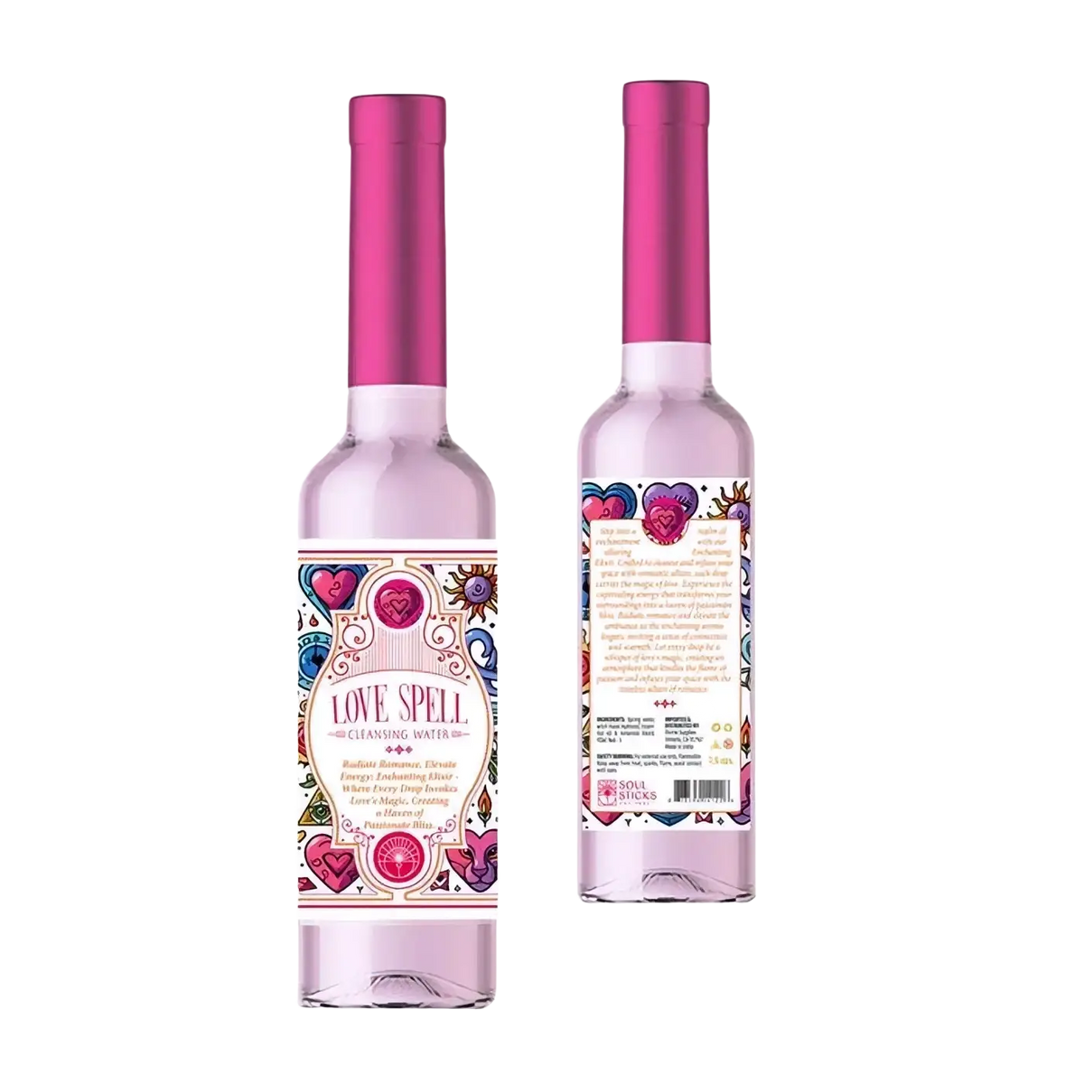 Agua de Florida Love Spell Duftwasser von Green Tree Candle in einer Flasche, magische Energie für Reinigung und Manifestation.