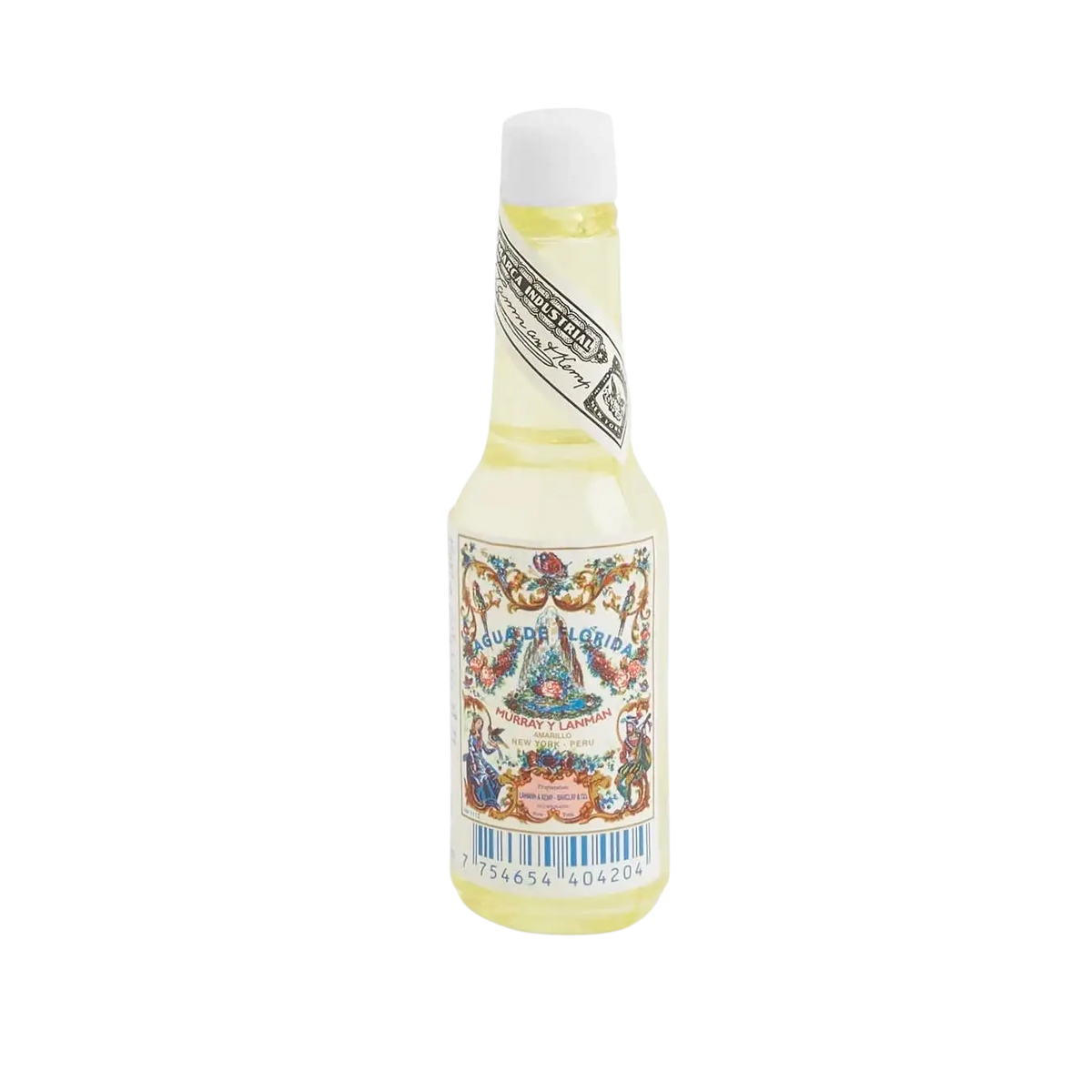 Kleines Glasflasche Agua de Florida Raumspray von Murray & Lanman, 22 ml, mit aromatischer Duftmischung in natürlicher Verpackung.