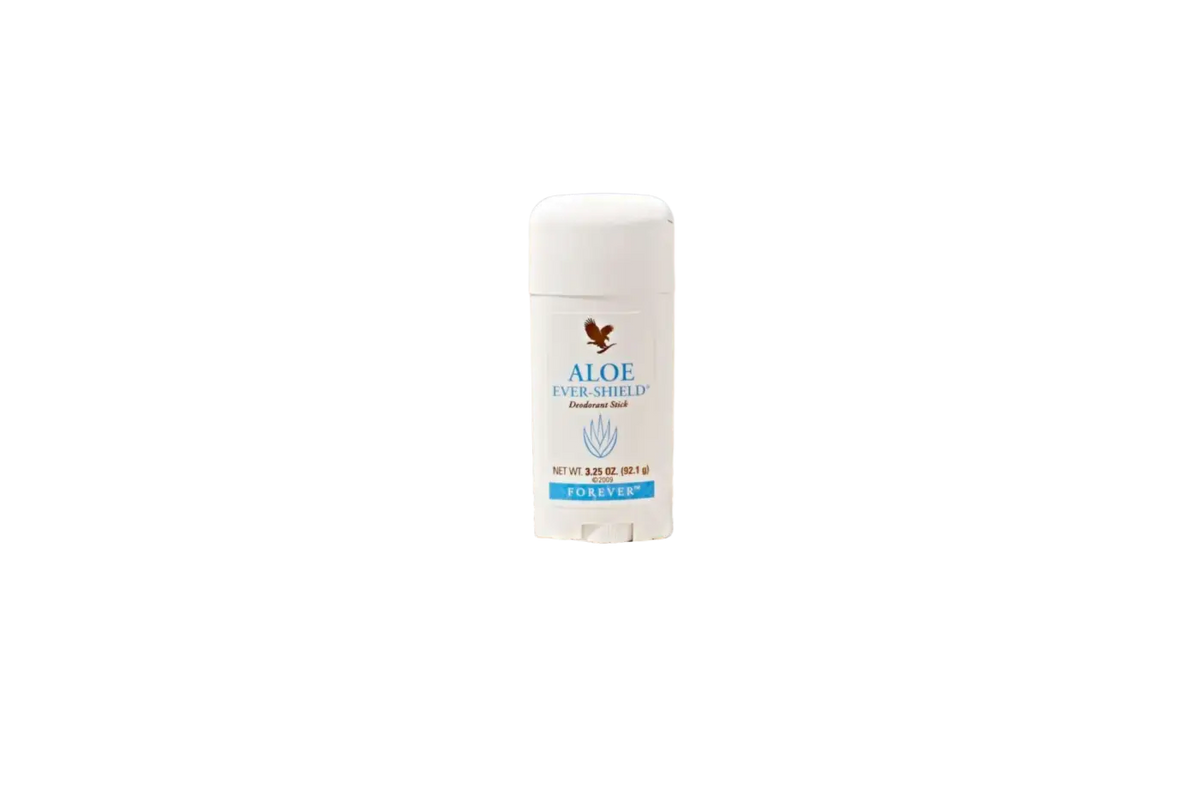 Weißer Aloe Ever-Shield® Deostick von Forever Living, aluminiumfreier Deodorant in praktischer Stiftform