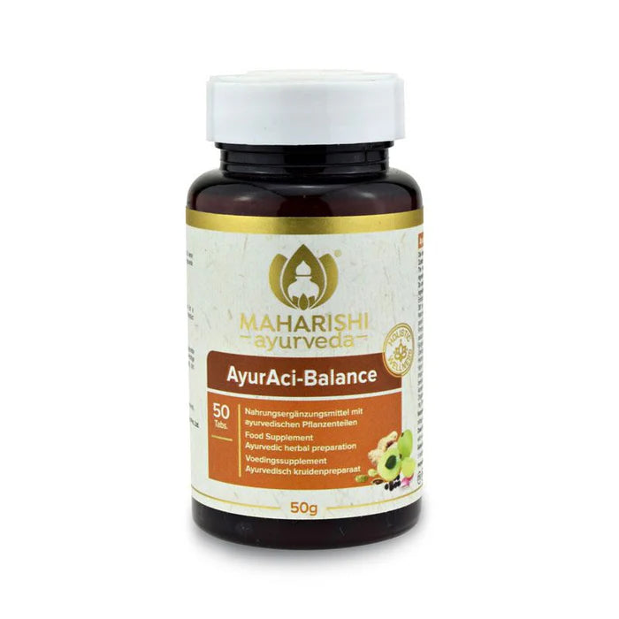 Maharishi Ayurveda AyurAci-Balance Nahrungsergänzungsmittel mit ayurvedischen Pflanzenanteilen