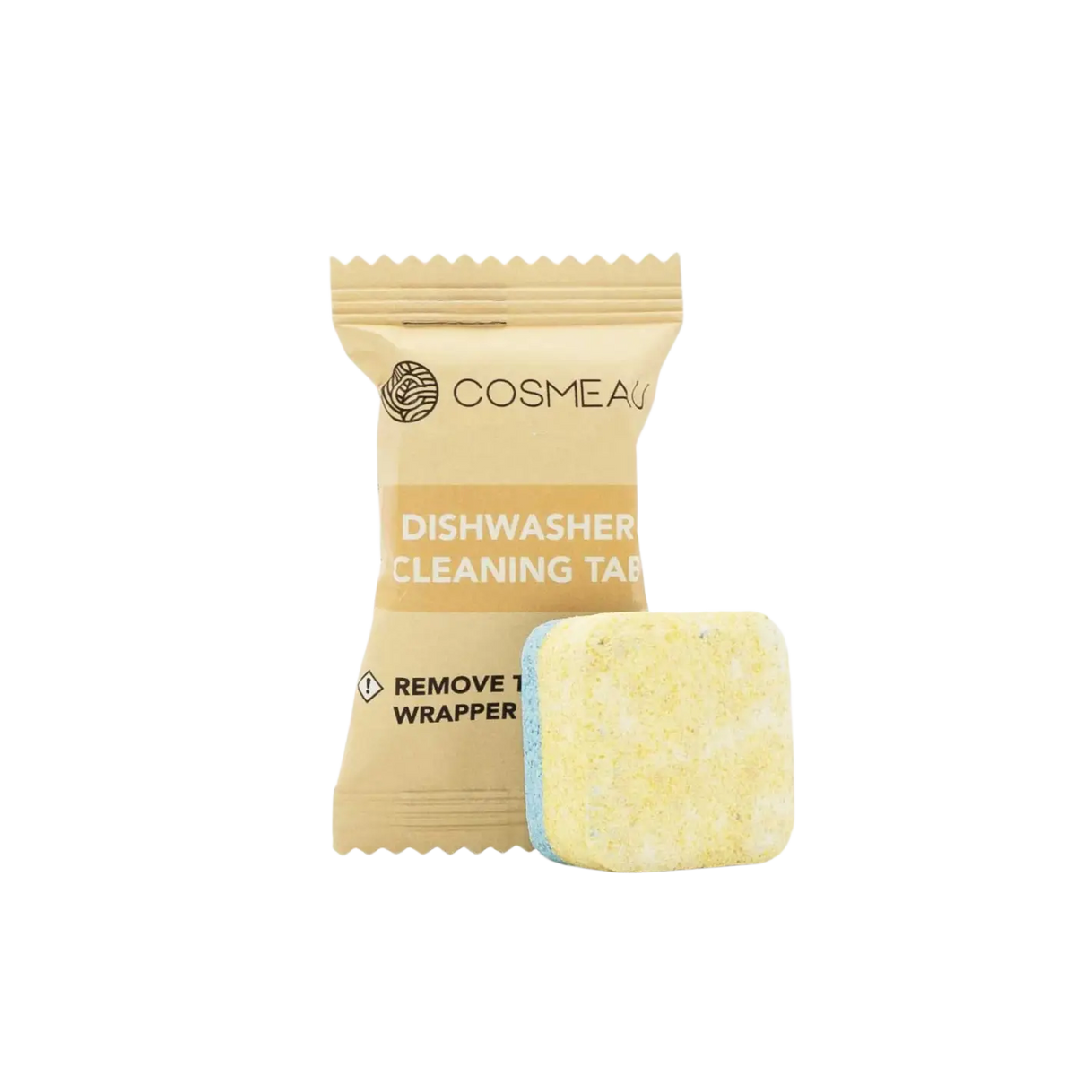 Bamboozy x Cosmeau Geschirrspüler-Tiefenreinigungstabletten in Beigem, für sauberes Geschirr in der Spülmaschine