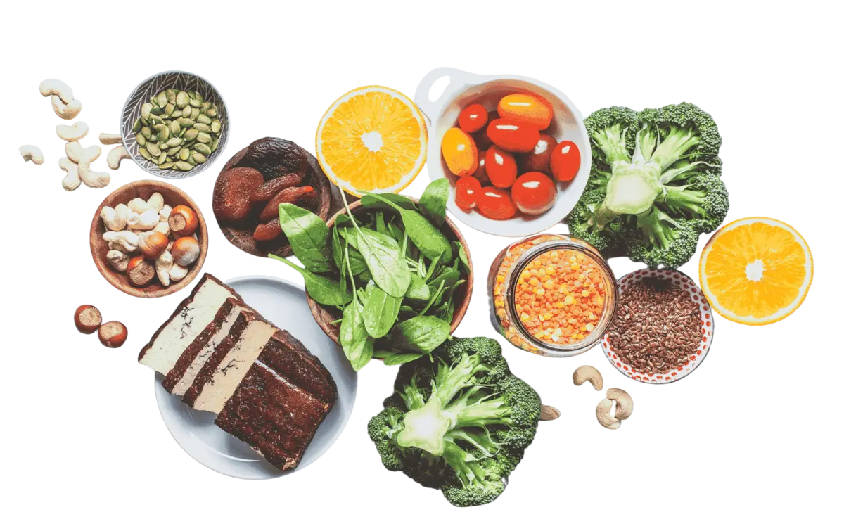 Veganer Bio-Eisen + Vitamin C Tabletten von myvial, 180 Stück, Nahrungsergänzung in Pressling-Form.