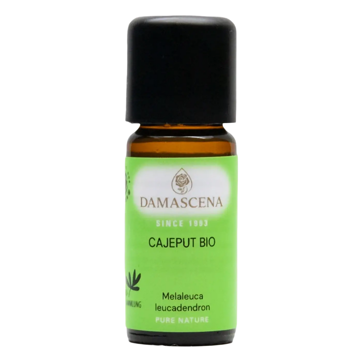 Damascena Bio Cajeput ätherisches Öl in 10 ml Flasche, naturreines Cajeputöl für Aromatherapie und Wohlbefinden