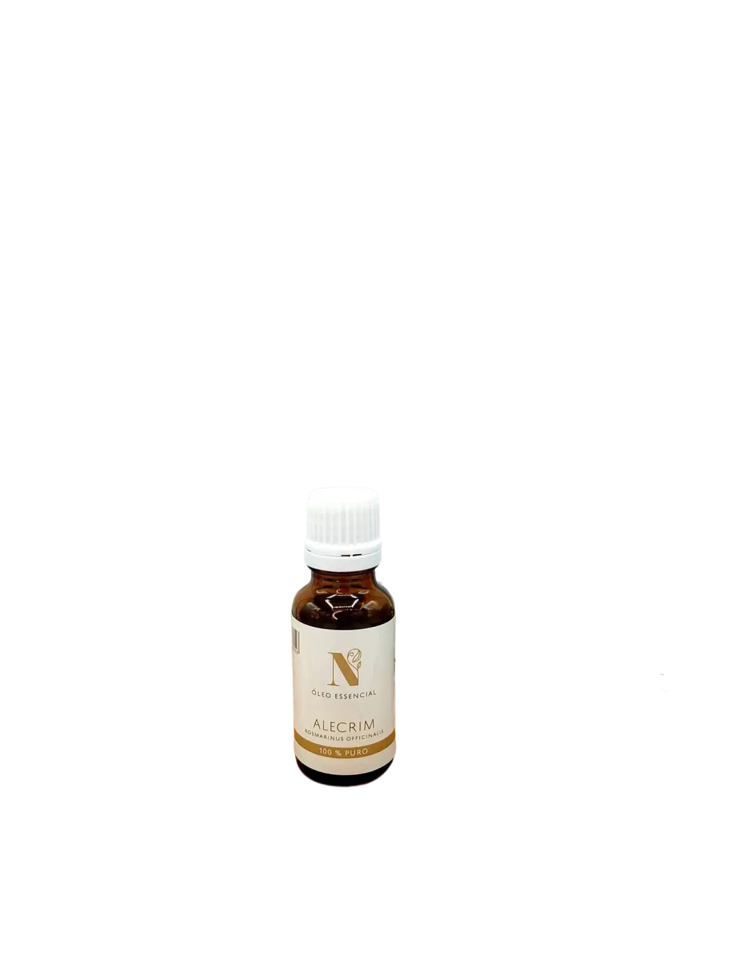 D'Natureza Rosmarinöl 20 ml, reines ätherisches Öl für Haut, Haare und Massage, in dunkler Flasche, naturbelassenes Produkt