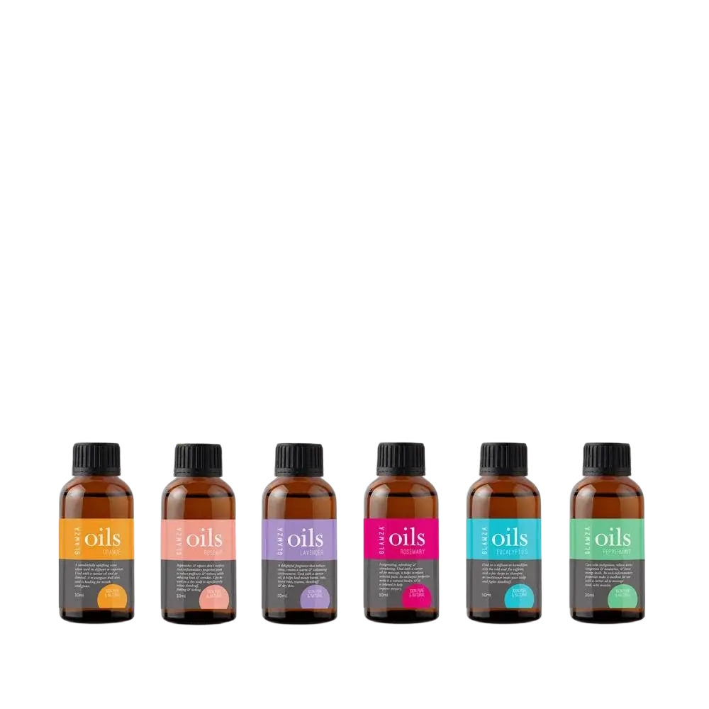 Glamza Premium Ätherische Öle in Bernstein, 100 % rein und natürlich, Flasche mit ätherischen Ölen, Naturprodukt, hochwertig