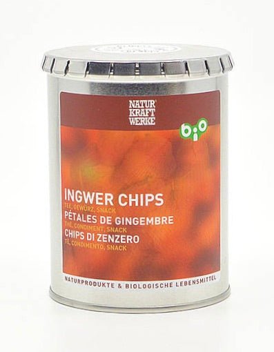 Ingwer Chips Bio 90g - Mana Kendra GmbH