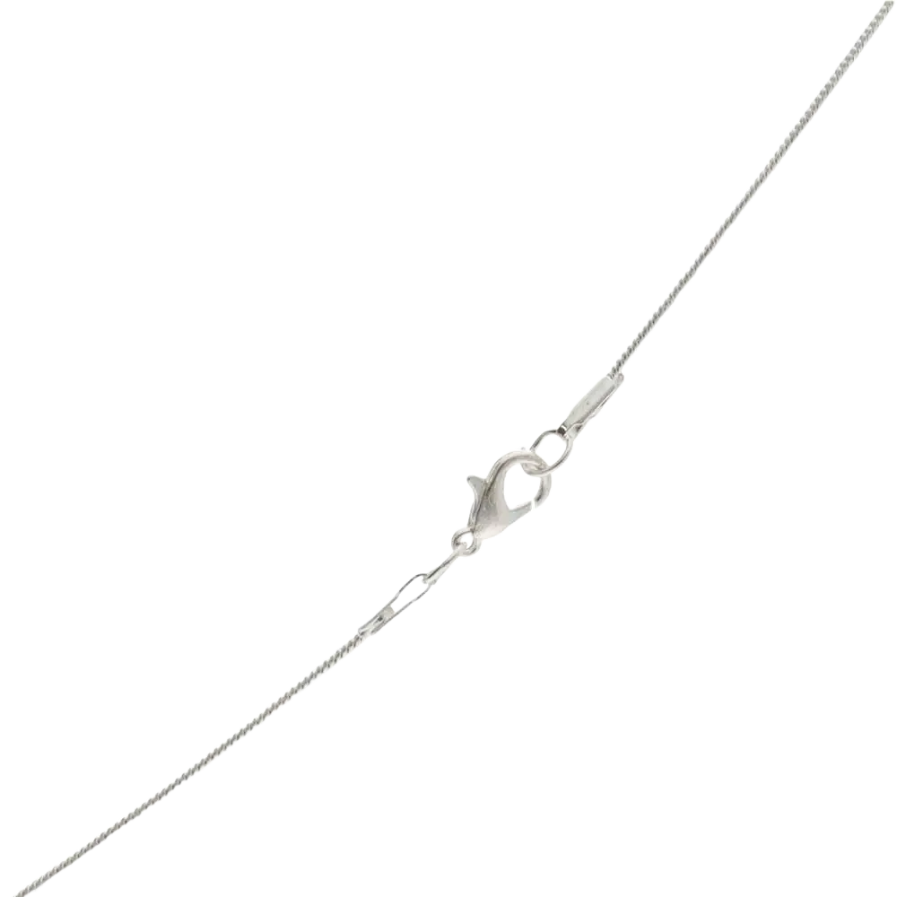 Silberne Halskette in Silberbad-Optik, 53cm, aus Kabelketten, elegantes Schmuckstück in Silberfarbe
