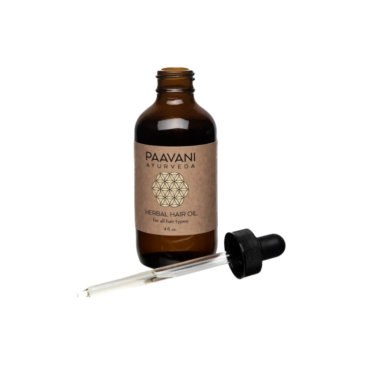 PAAVANI Ayurveda Kräuter-Haaröl für Kopfhaut und Haare, ayurvedische Behandlung, natürliche Pflege für gesundes Haar