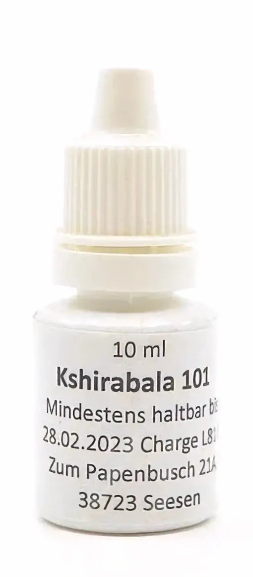 Midgard Kalari Kshirabala Thailam, ayurvedisches Kräuteröl in 10ml Flasche, Spezialöl für natürliche Heilung