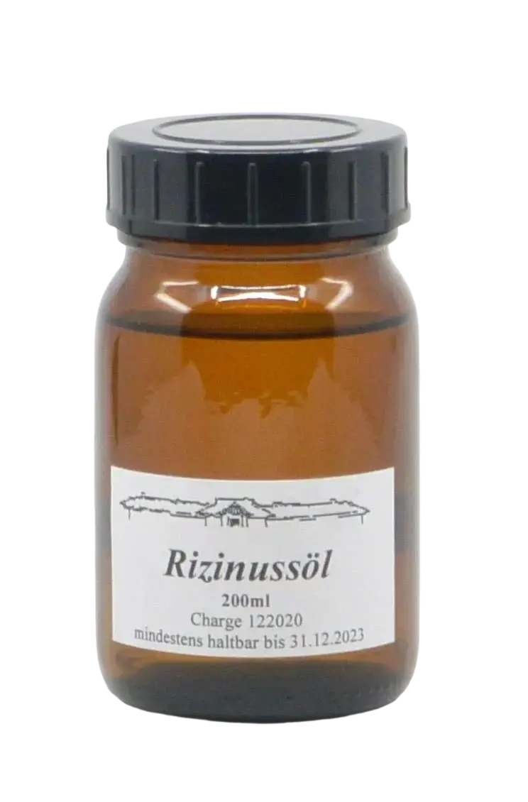 Midgard Kalari Ayurvedisches Rizinusöl in Flasche, Spezialöle und Pulver, natürliche Pflege für Haut und Haare