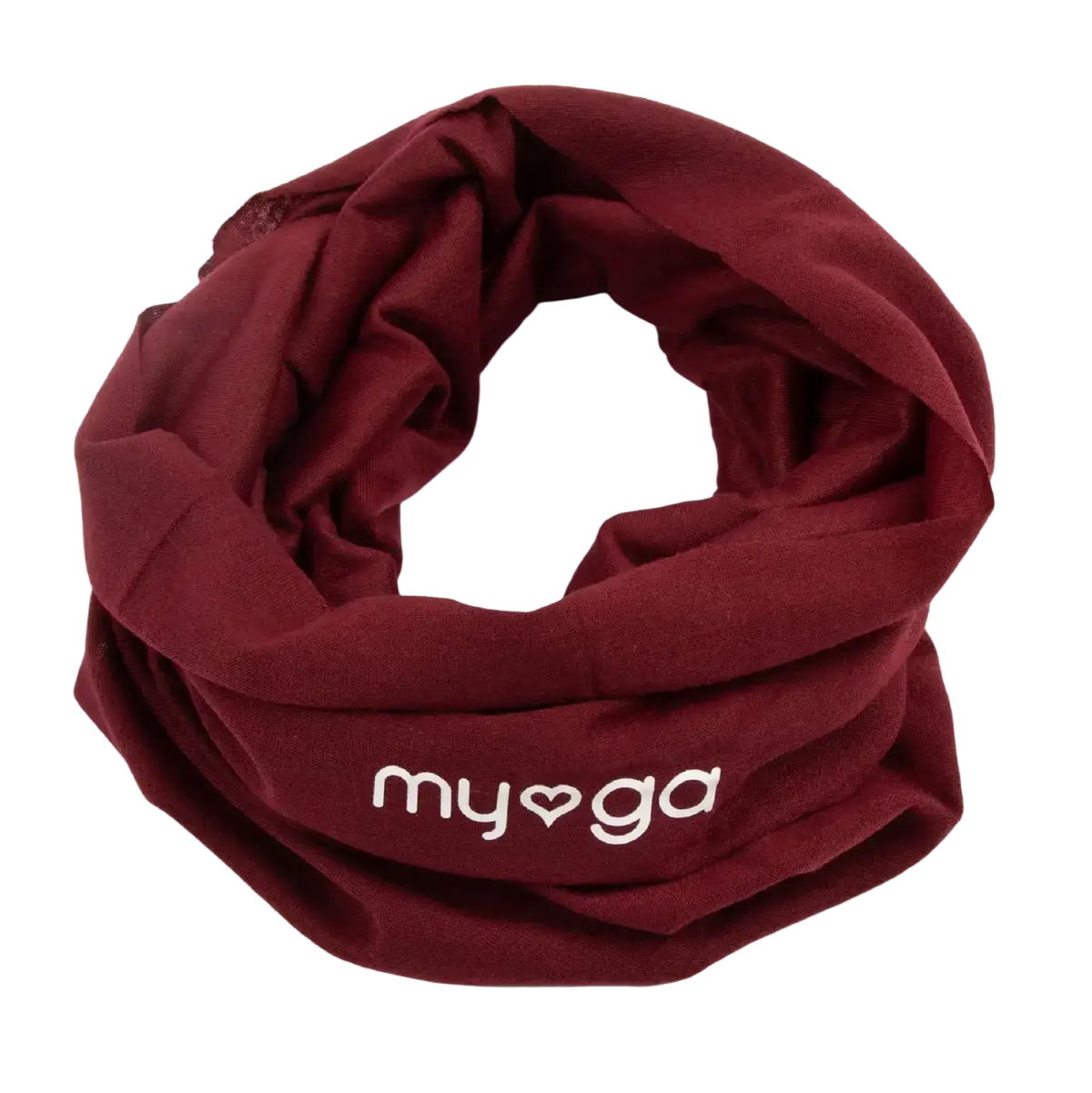 Myga Multifunktionstuch Bandana Kastanien, yogafreundlich, für Yoga und Outdoor-Aktivitäten, aus nachhaltigem Material, bequem zu tragen