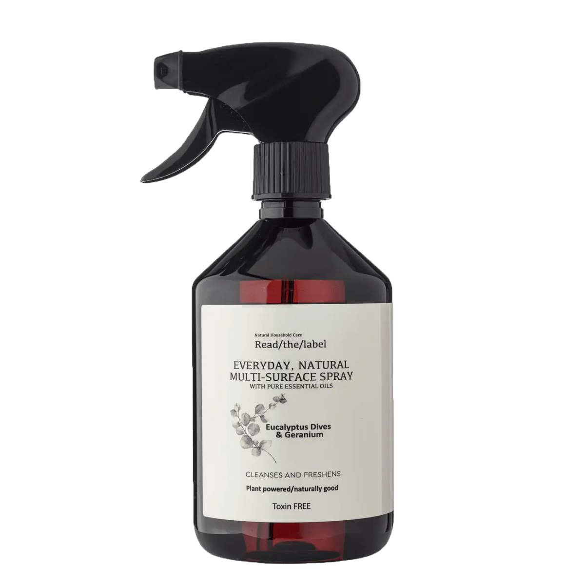 Natürlicher Oberflächenreiniger mit Eukalyptus, Dives & Geranium, 500 ml, Reinigungsmittel von Read The Label
