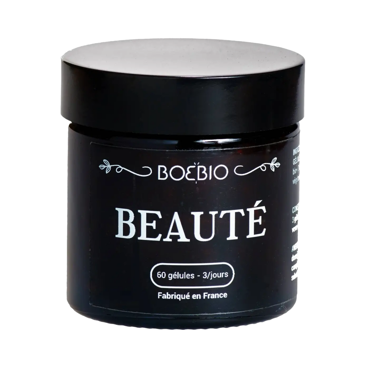 Bioptimal Organic Beauty Boebio Spa-Serie Nahrungsergänzung mit 60 Kapseln gegen Hautalterung und für natürliche Schönheit