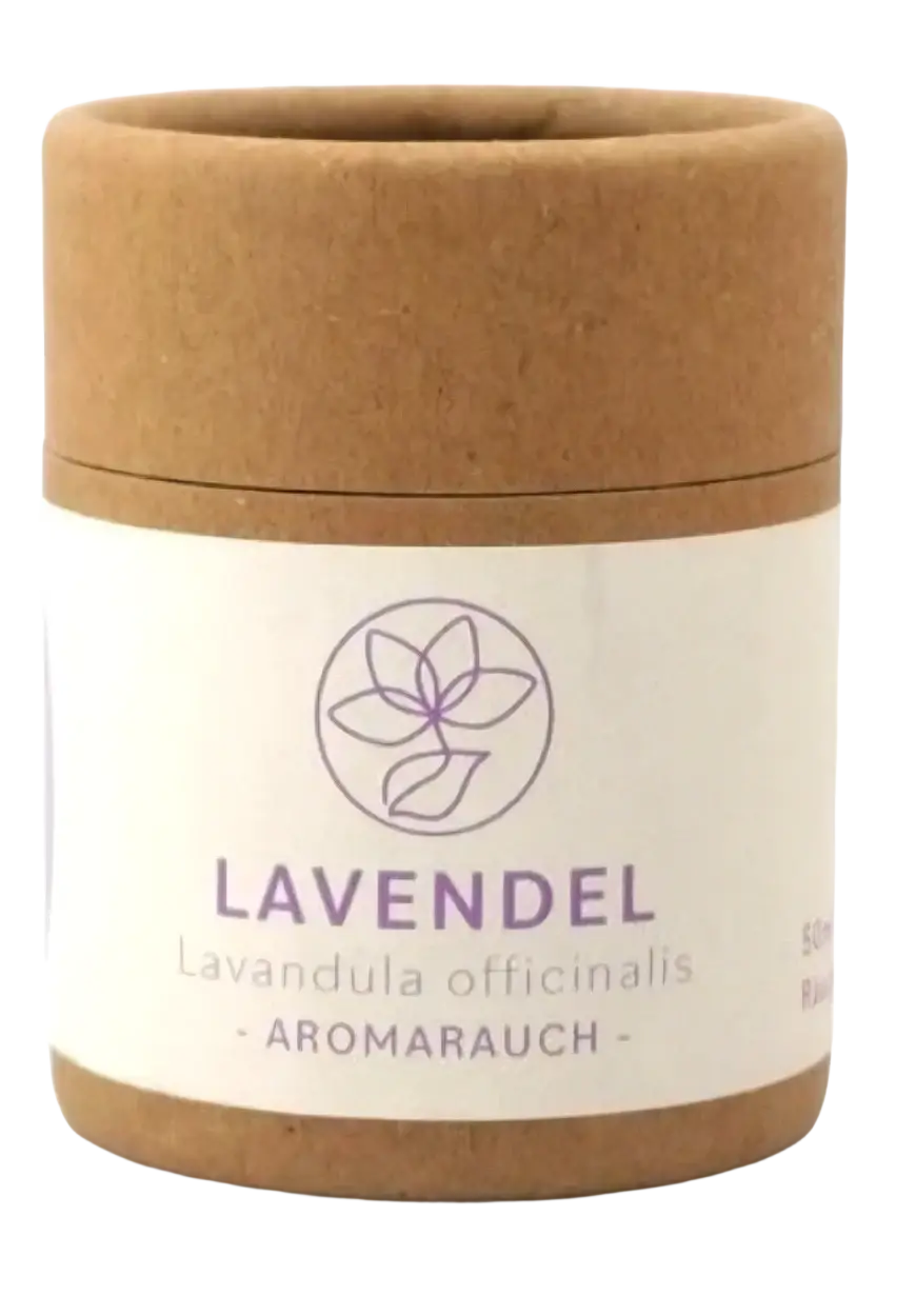Räucherstoff Räuchermischung Lavendel von Dessauer, 50 ml, aromatische Räucherwaren mit Lavendelduft in Glasflasche