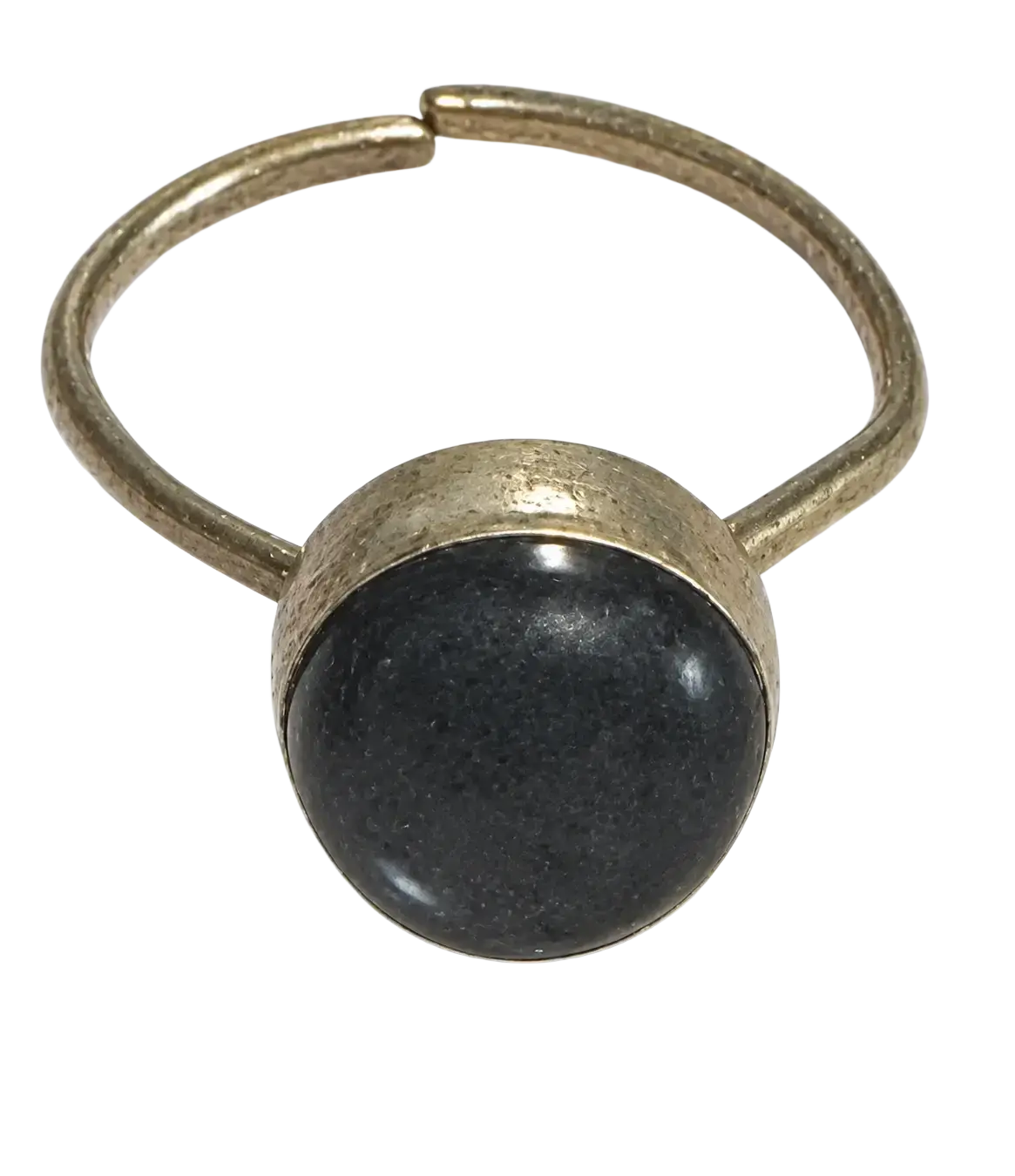 Ring mit labradorit runder cabochon mit verstellbarem goldfarbenem band für mana shop image to zoom