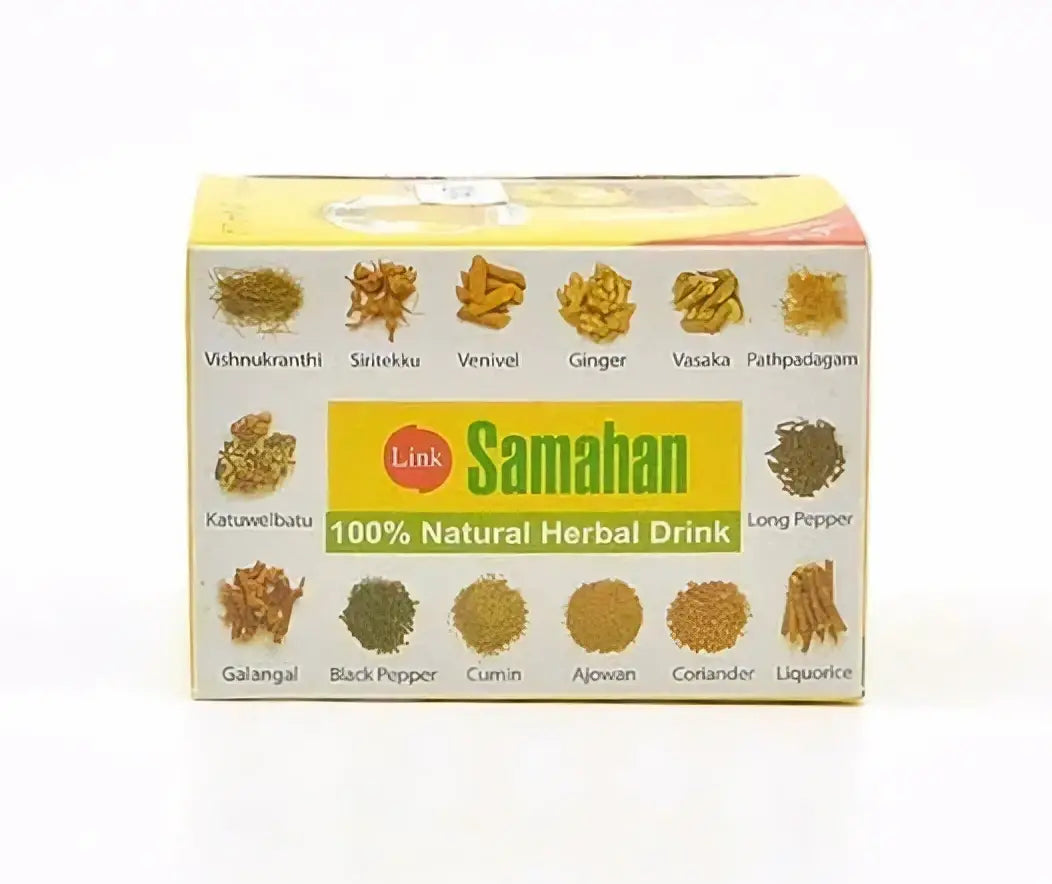 Samahan Kräutertee 10 Stück, natürliche Teebox mit traditionellen Kräutertees, ideal für wohltuende Teeerlebnisse