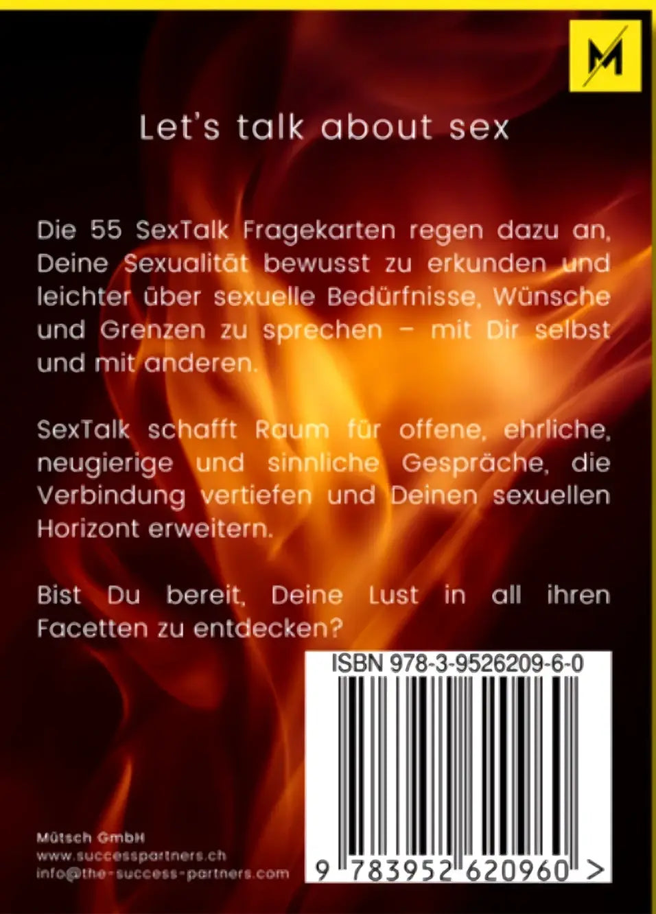 SexTalk Karten von Müntsch GmbH, 55 Fragen für offene Gespräche über Sexualität und Intimität, Spiel für Paare