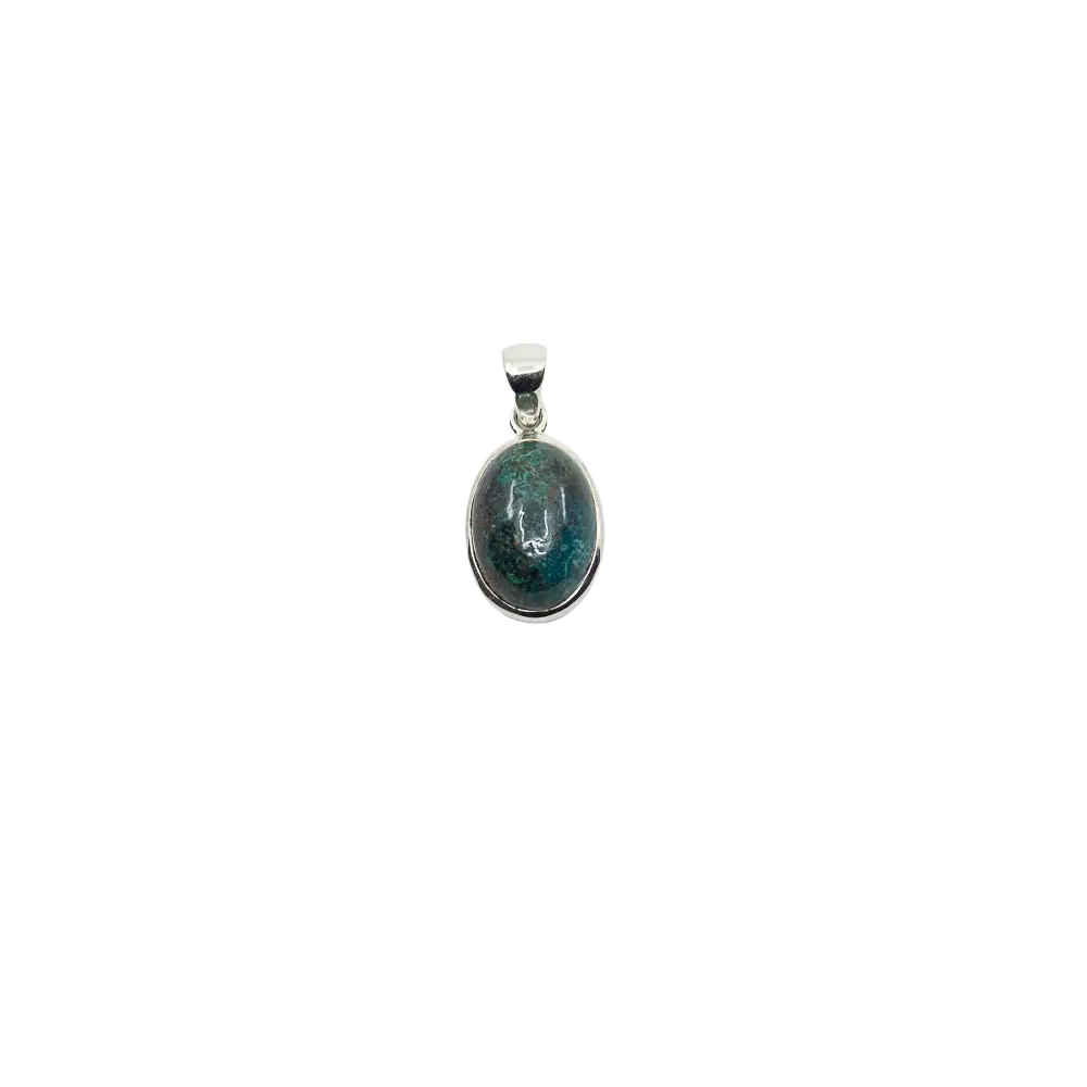 Handgefertigter Silberanhänger mit grünem Peridot, filigrane Schmuckstück voller Harmonie von Ananta Lienhard