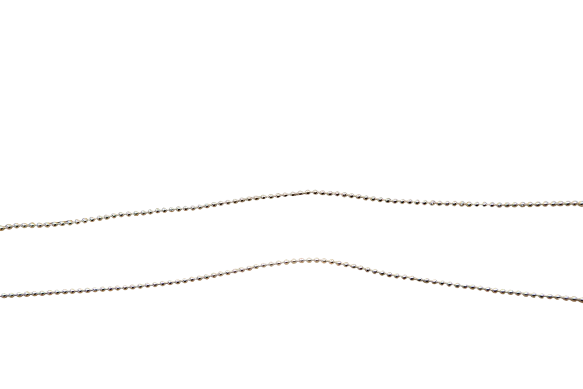 Polierte Silberkette aus 925 Sterling Silber, verstellbar von 70 bis 75 cm, elegantes Schmuckstück von Mana Shop