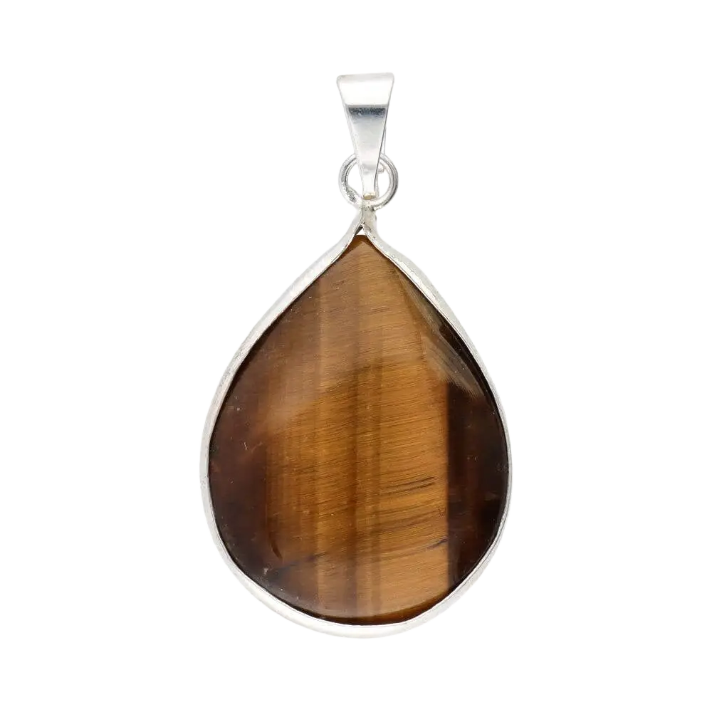 Tigerauge Tropfenanhänger aus Schmuck, sattes, traubenförmiges Design, von Vives de la Cortada S.L.