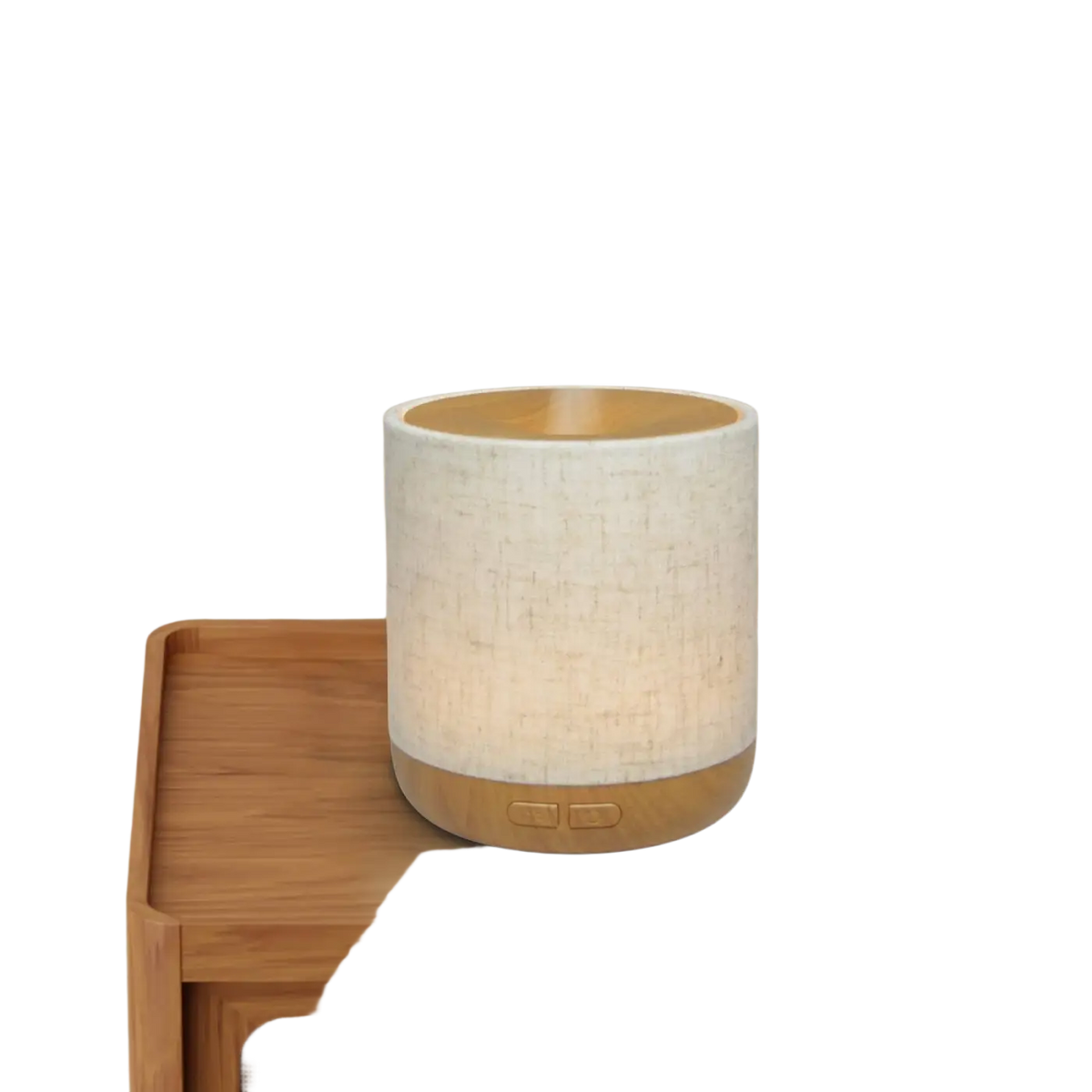 Zen'Arôme Alesia Leinen Duftlampe aus Leinwand mit Aromadiffuser, stilvolles Design für angenehmen Raumduft