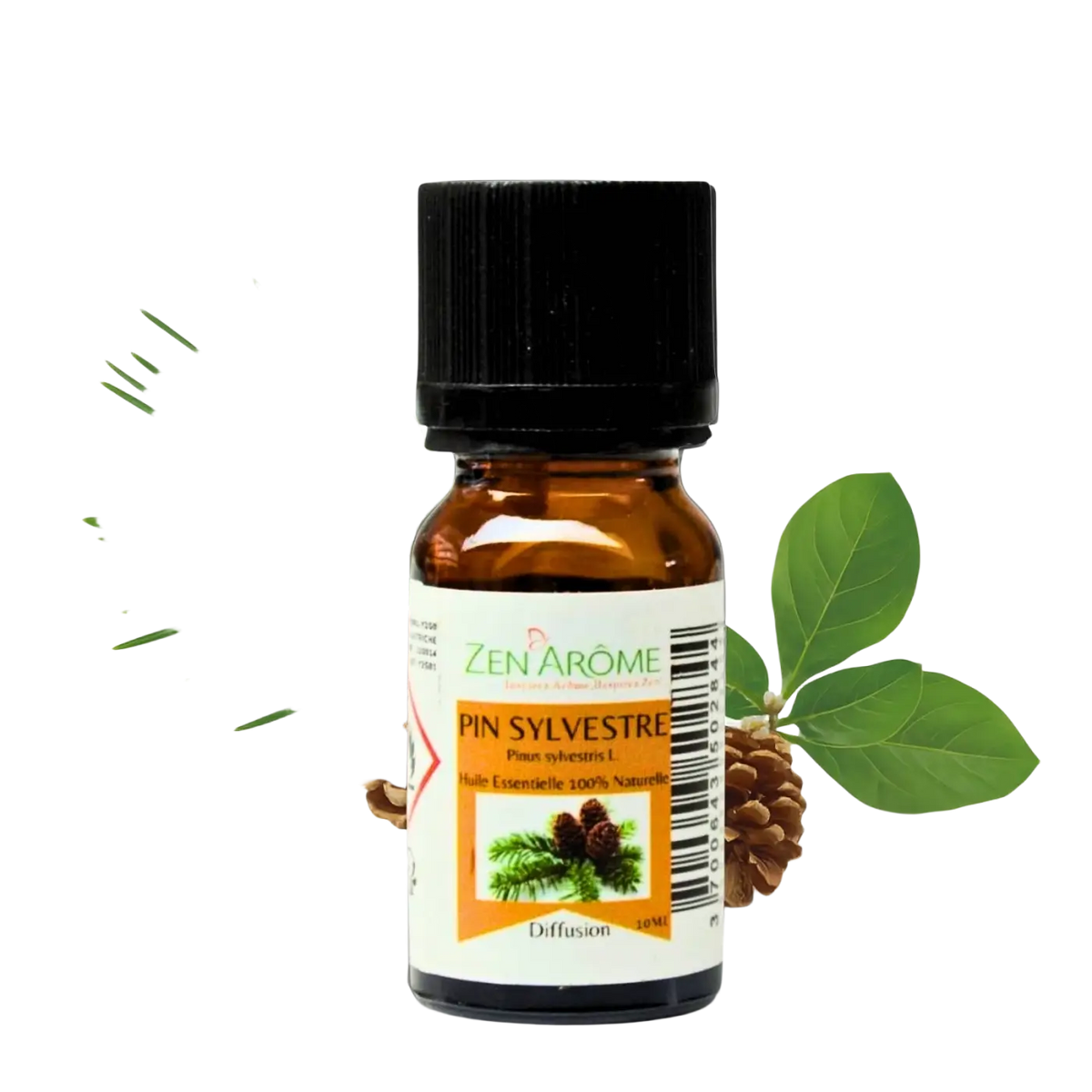 Zen'Arôme Kiefern-Ätherisches Öl, 100 % natürlich, 10 ml Flasche, ätherisches Öl für Aromatherapie und Entspannung