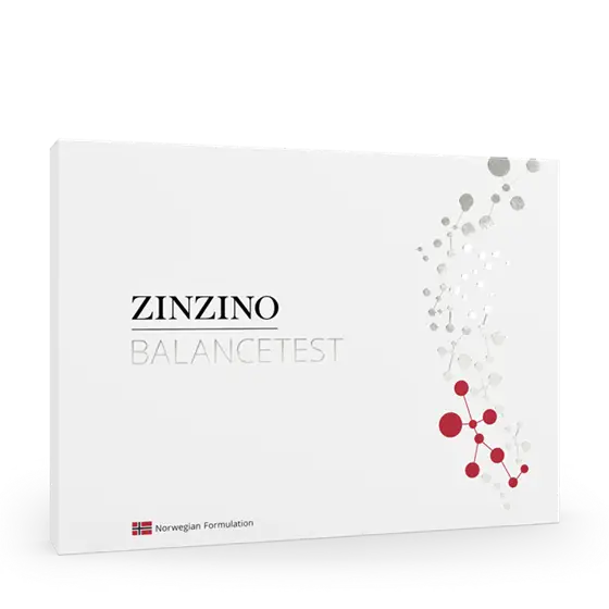 Zinzino BalanceTest Fettsäuren-Selbsttest mit Trockenblut, Nahrungsergänzung, für Fettsäureanalyse, im Testkit