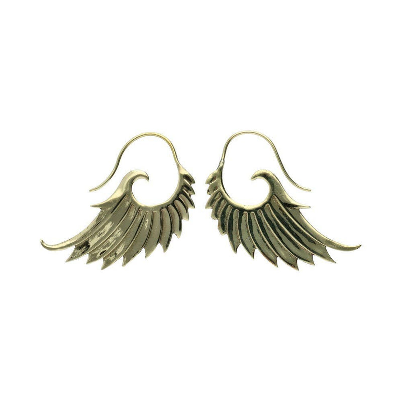 Vives de la Cortada Wings Ohrschmuck aus Bronze – elegant, hautfreundlich & antibakteriell