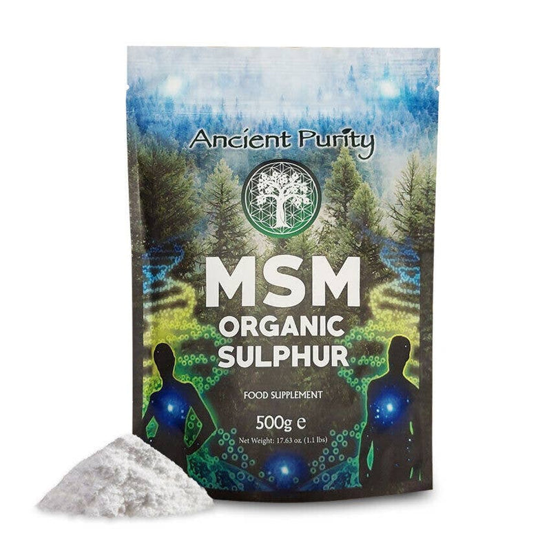 Ancient Purity – MSM Organischer Schwefel 99% Reinheit – Haut, Gelenke, Detox