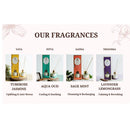 Ayurveda Specialist B.V. - Song of India Ayurveda Mini-Duftstäbchen - Aqua Oud (Pitta)