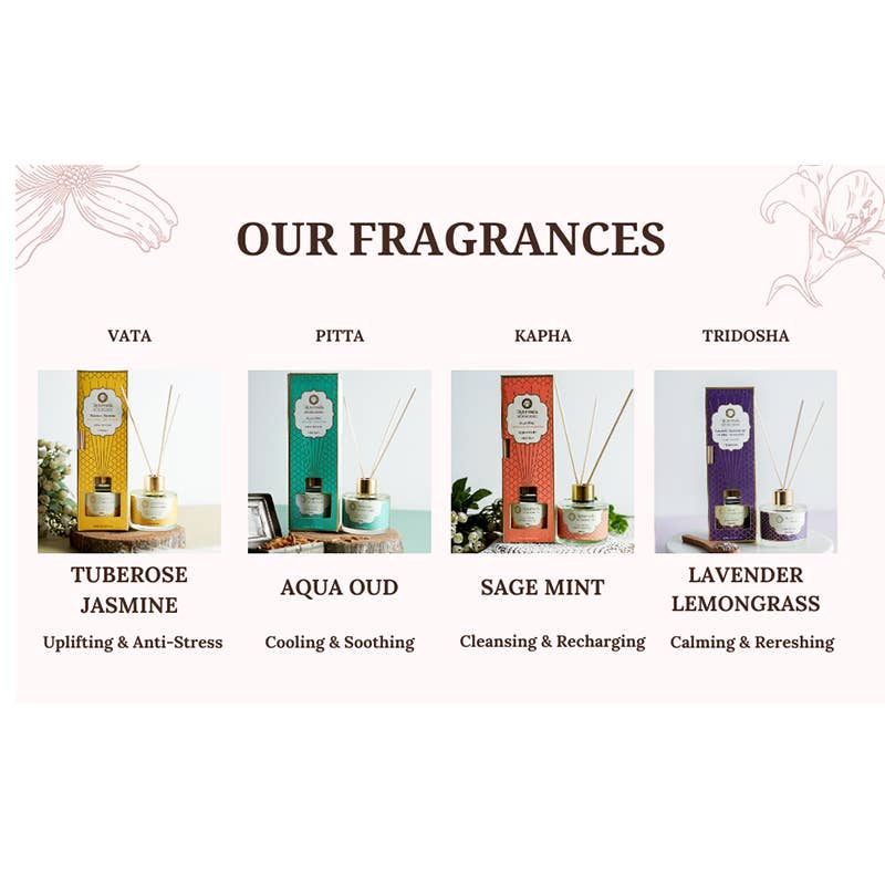 Ayurveda Specialist B.V. - Song of India Ayurveda Mini-Duftstäbchen - Aqua Oud (Pitta)