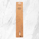 Collier plaqué argent — pendentif en quartz transparent