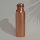 Ayurveda Specialist B.V. - Reine Kupferwasserflasche Blume des Lebens mit Griff ± 750 ml