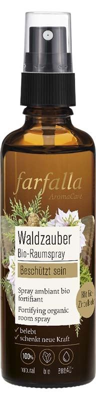 be protected, Waldzauber organic room spray by Farfalla, 75 ml