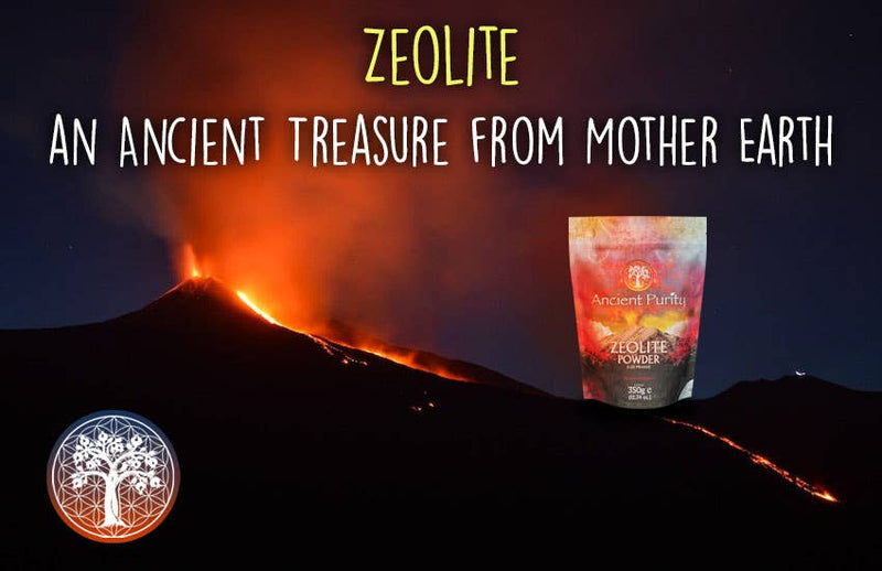 Ancient Purity – Zeolithpulver Fein (< 25 Mikron) 350g – Effektive natürliche Entgiftung & Schwermetallbindung