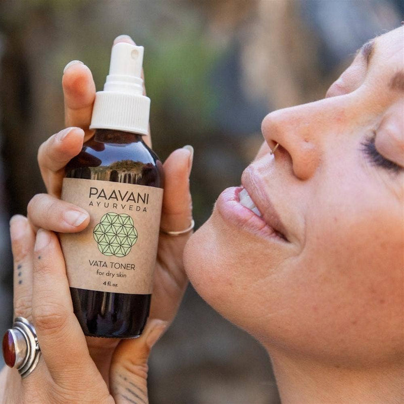 PAAVANI Ayurveda - Vata Toner | Ayurvedischer Gesichtsspray für trockene, empfindliche Haut