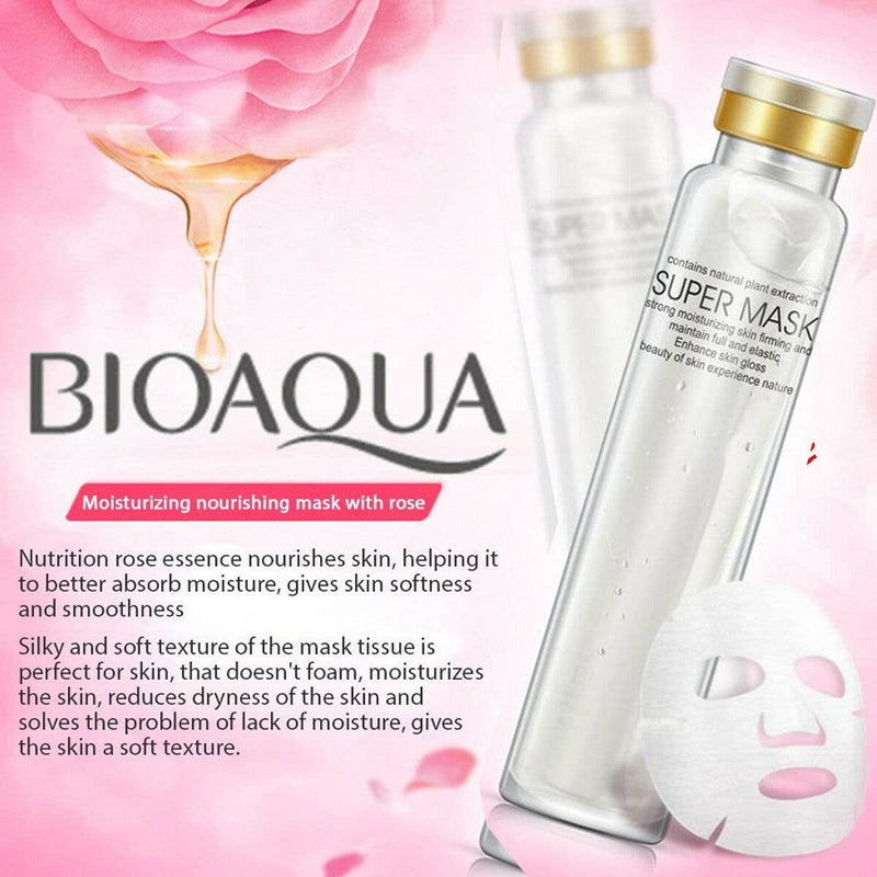 Bio Aqua straffende Kollagen-Hyaluronsäure-Maske Anti-Aging