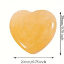 Ensemble de 10 cristaux en forme de cœur – Pierres précieuses naturelles polies pour le Reiki, la méditation et l'équilibrage énergétique – Assortiment de quartz rose et d'améthyste