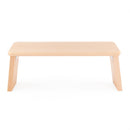 Banc de méditation pliant Tibet en bois de hêtre huilé