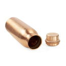 Copper bottle 0.8l, with screw cap with flower of life