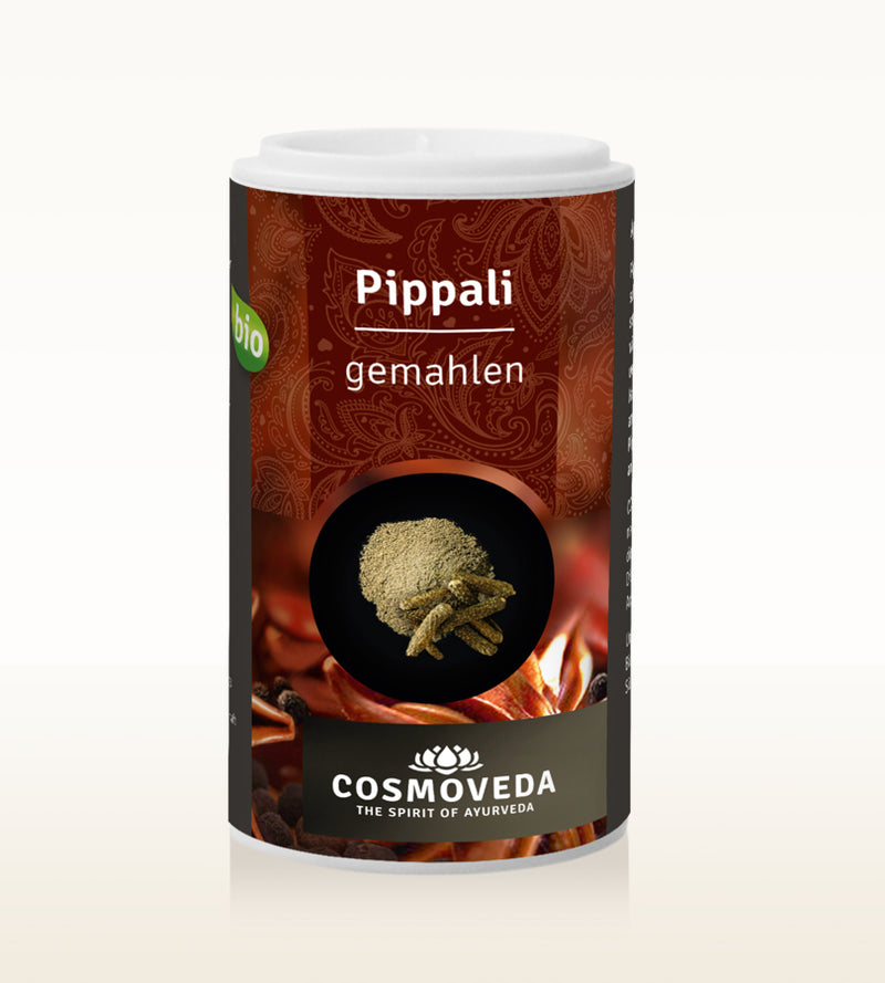Pippali moulu bio - Cosmoveda - 35 g - issu de l'agriculture biologique contrôlée