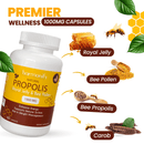 Natural Propolis, Royal Jelly Bee 1000 mg to support the immune system