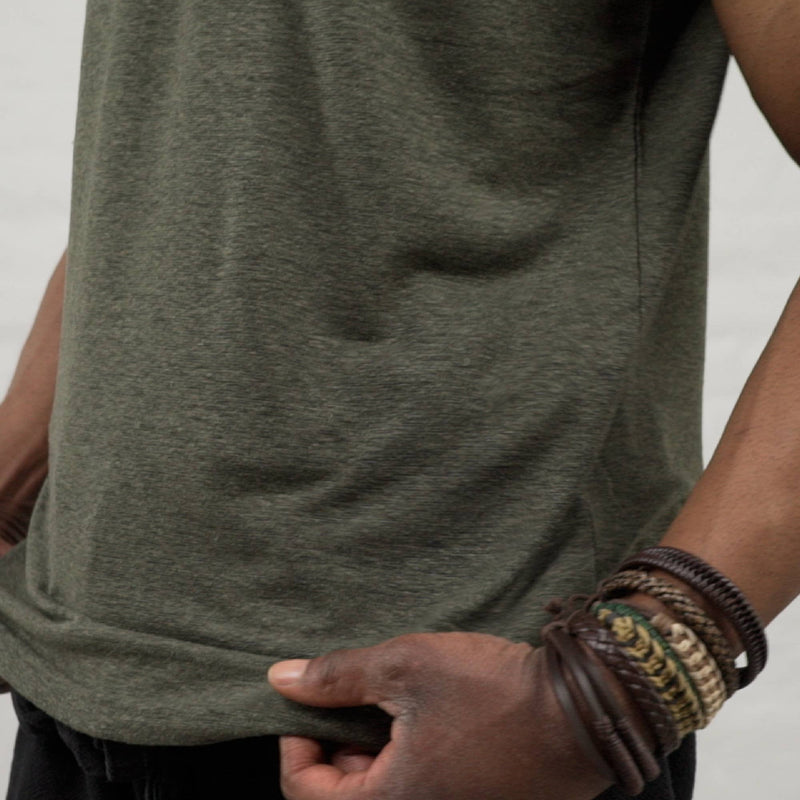 Men's Hemp T-Shirt Yoga Clothing