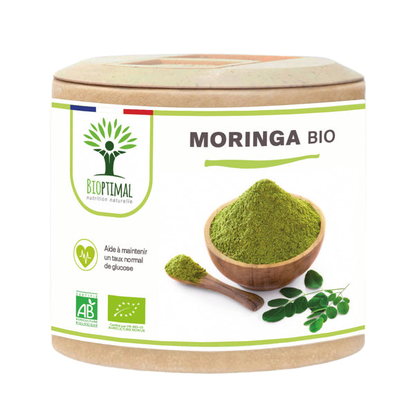 Bio-Moringa - Blutzuckerspiegel, Abnehmen - Nahrungsergänzungsmittel - in Kapseln