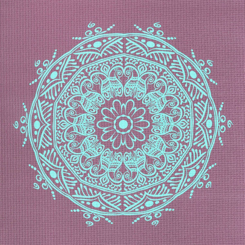 Collection LEELA Mandala Aubergine, Mandala