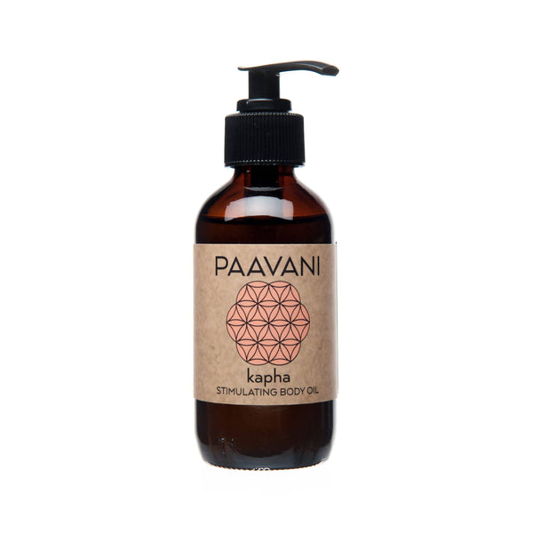 PAAVANI Ayurveda - Kapha Körperöl | Belebendes Abhyanga-Öl für fettige Haut
