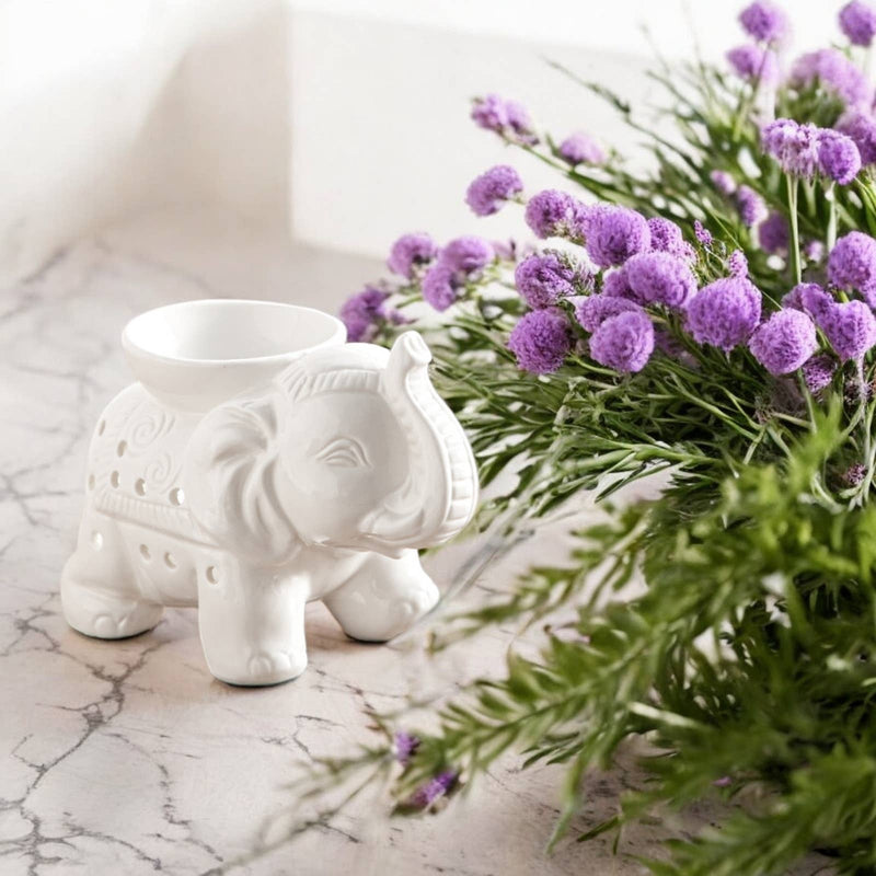 Zen'Arome - Tandor wax warmer made of white ceramic for scented waxes