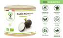 Organic black radish - dietary supplement - in capsules