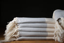 Ecobain „Couture Towel“ – Badetuch, Hamamtuch & Saunatuch im Fischgrätmuster 100x180cm
